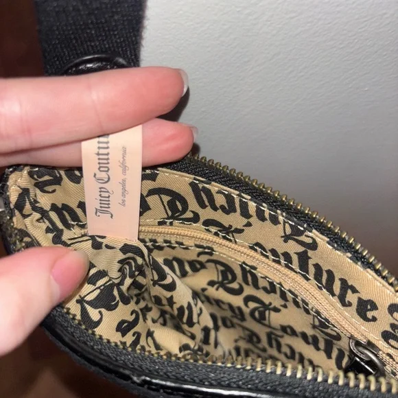 Juicy Couture Black and Pink Crossbody Bag - Picture 4 of 4